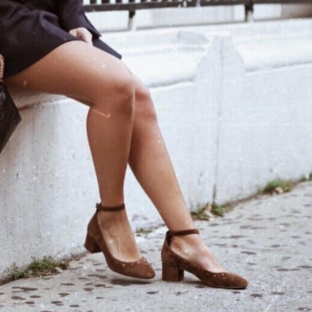 suede flats for fall!